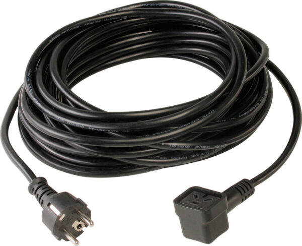 Cavo di alimentazione a 2 fili, 10,0 m x 1,00 mm, NuCable, nero