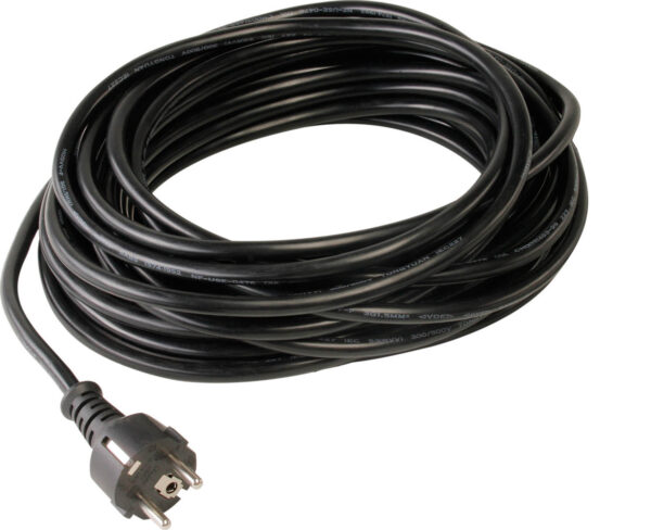 Cavo di alimentazione a 2 fili, 10,0 m x 1,00 mm, nero