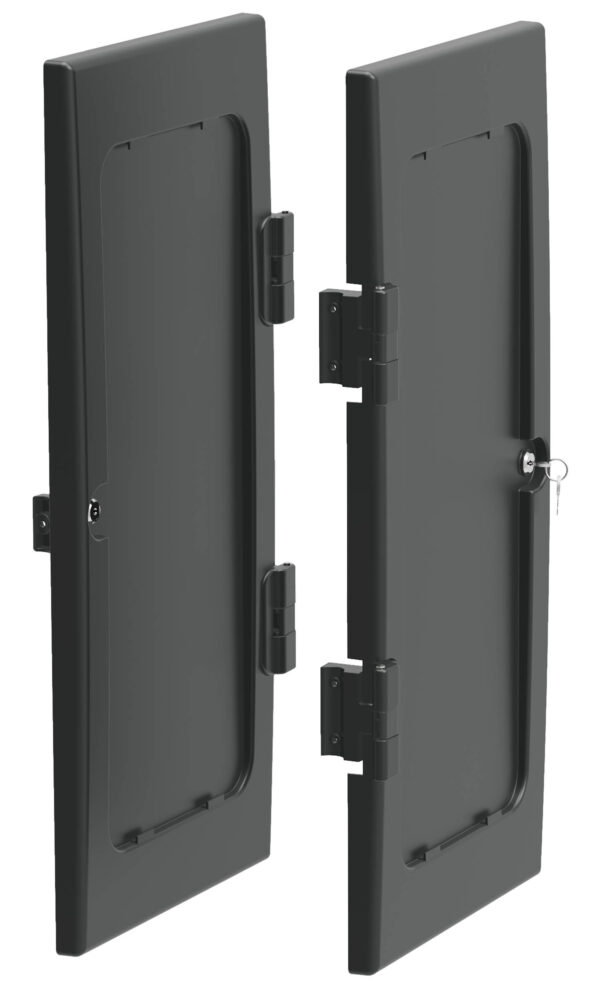 Porte per carrelli di pulizia, set di 2.