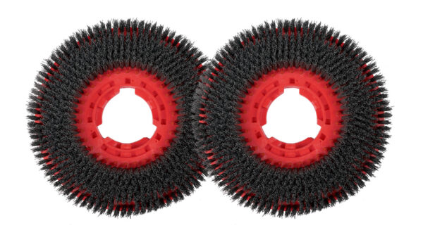 2 x TEN-TEC spazzole rosse 220 mm (NUC244NX)